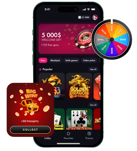 Casino game development illustration